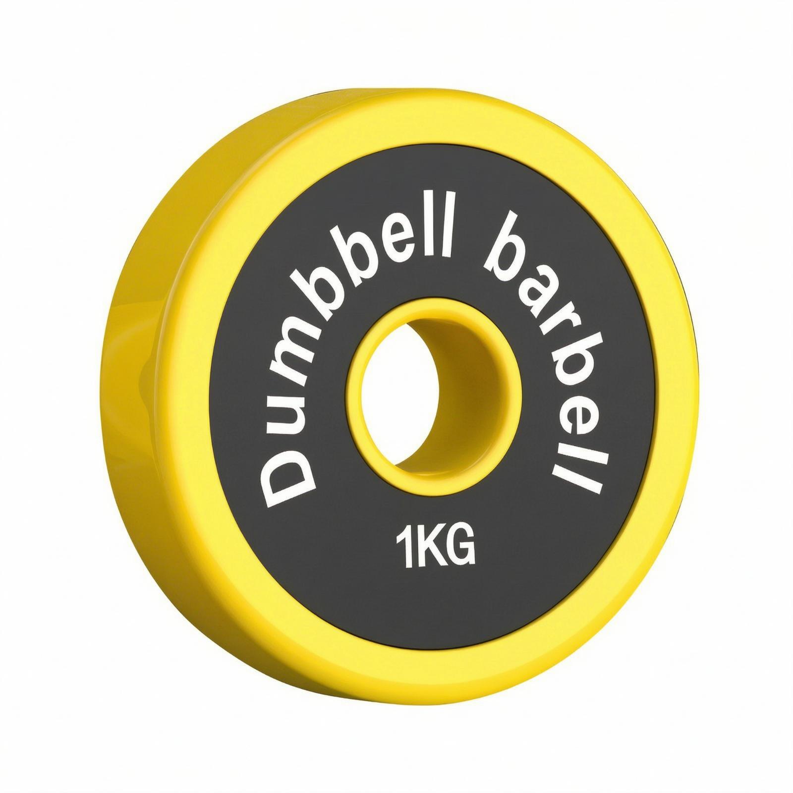 Rubber Weight Plate for Barbel - Heavy Equipment Yellow Iron review and price