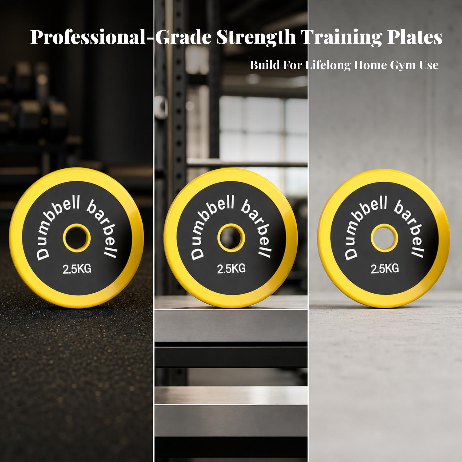 Rubber Weight Plate for Barbel - Heavy Equipment Yellow Iron review and price