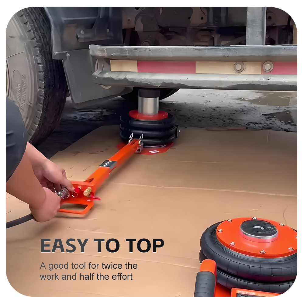 3-ton Adjustable Air Cushion J - Heavy Equipment Jack review and price
