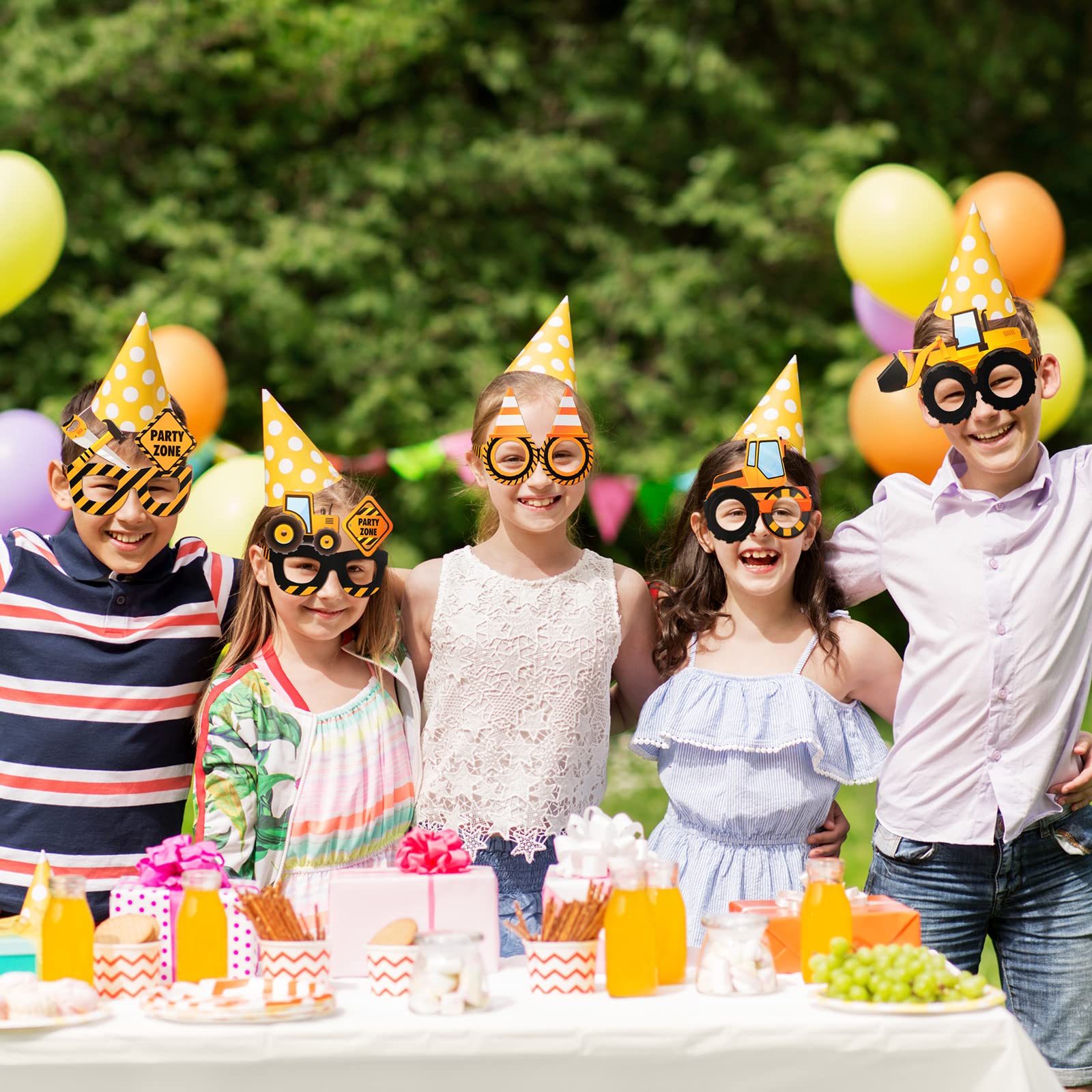 12Pcs Construction Theme Party - Heavy Equipment Birthday Theme review and price