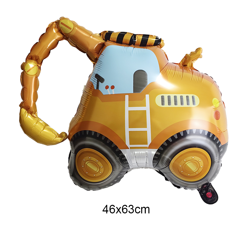 5pcs Construction Party Balloo - Heavy Equipment Birthday Theme review and price