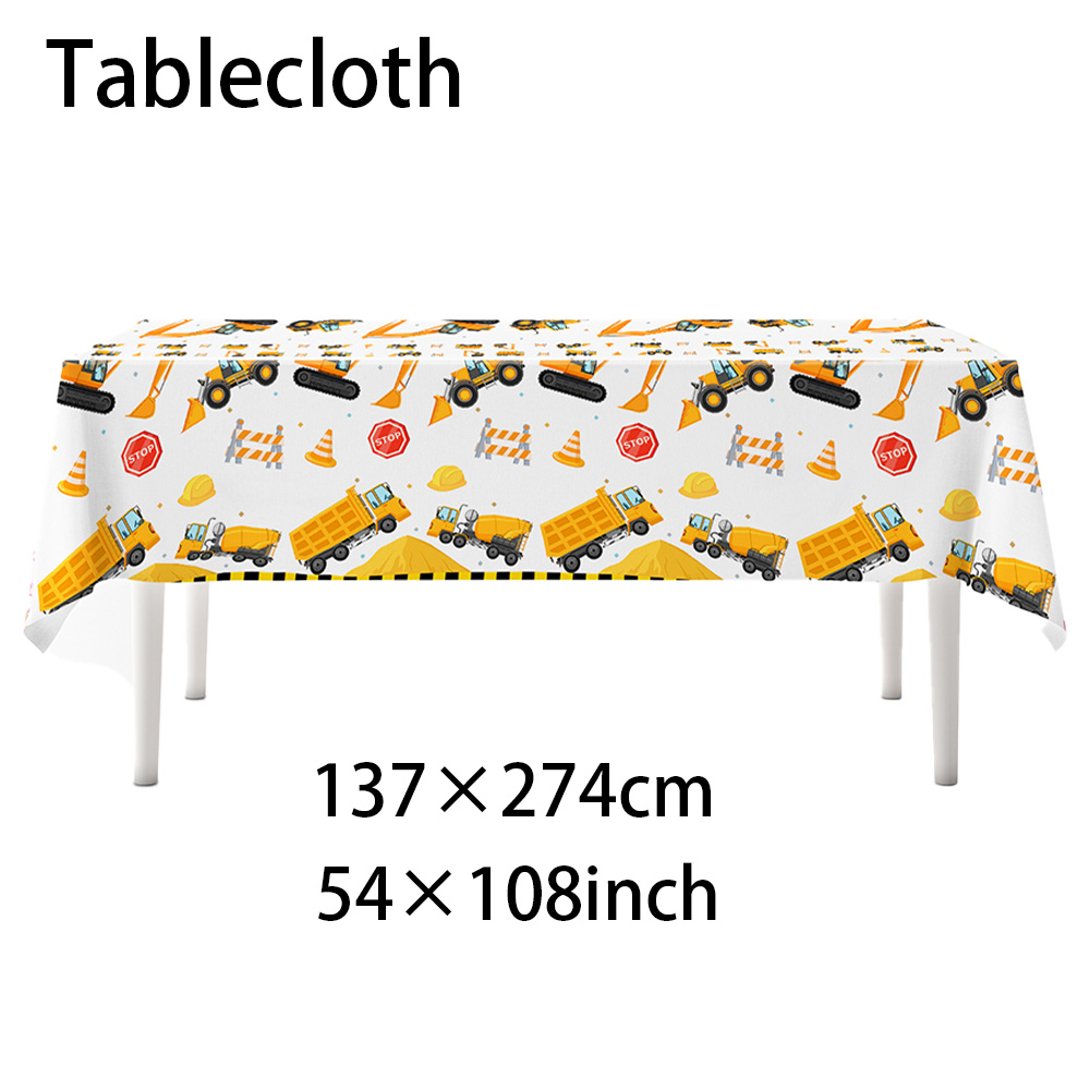 Construction Vehicle Party Dec - Heavy Equipment Birthday Theme review and price
