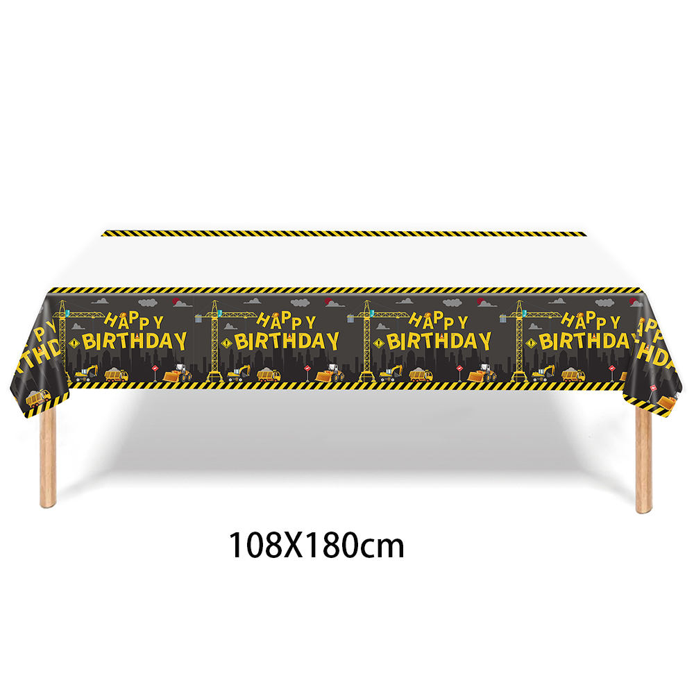 Construction Vehicle Party Dec - Heavy Equipment Birthday Theme review and price
