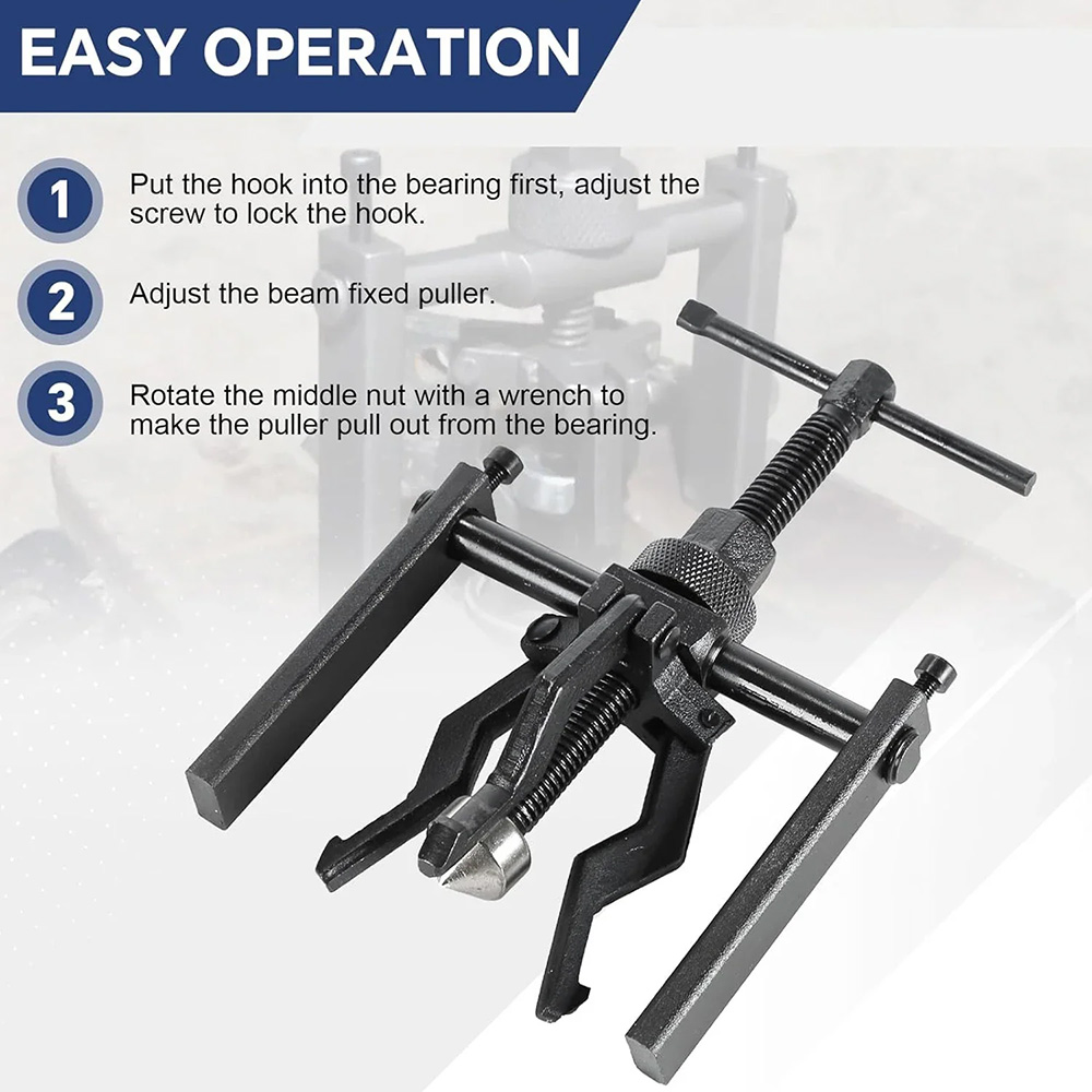 3 Jaw Bearing Puller Tool Heav - Heavy Equipment Grinder review and price
