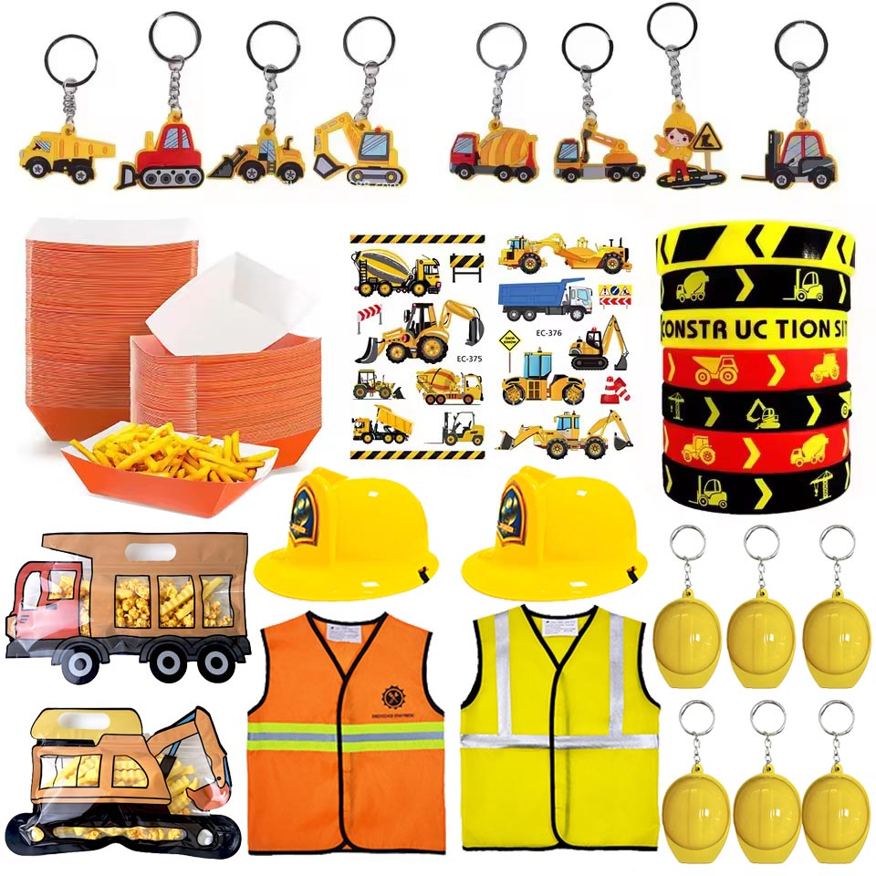 Construction Engineering Slap  - Heavy Equipment Birthday Theme review and price